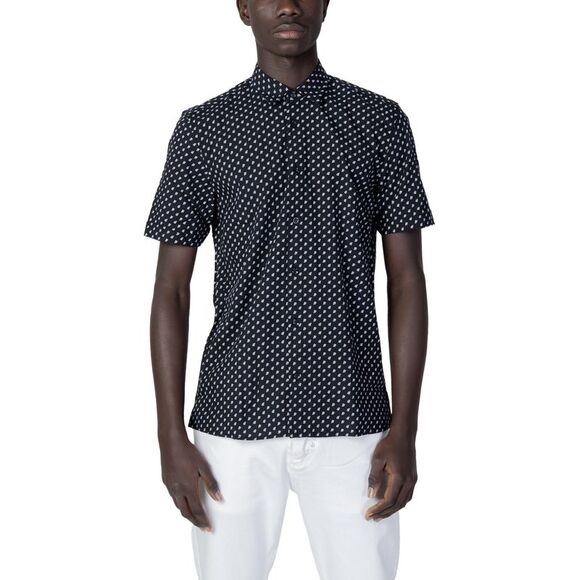 Antony Morato White Lyocell Shortsleeve Shirt